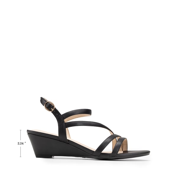 Dream Pairs Strappy Wrapped Wedge Sandals