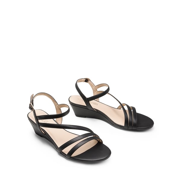 Dream Pairs Strappy Wrapped Wedge Sandals