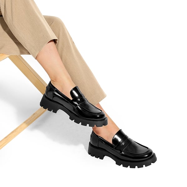 Dream Pairs Supportive Chunky Penny Loafers