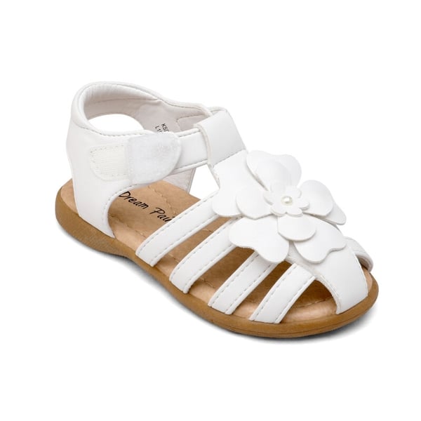 Dream Pairs Toddler Girls Closed-Toe Sandals