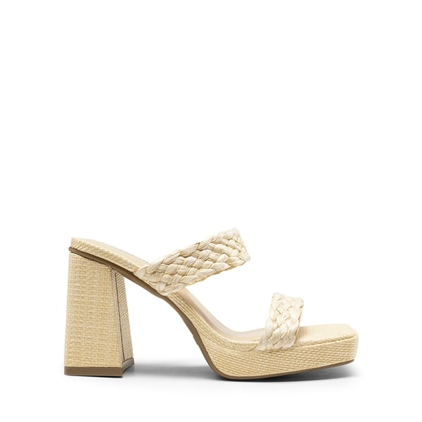 Dream Pairs Two Braided Strap Platform Heels
