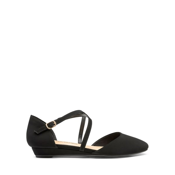Dream Pairs V-shaped Cutout Low Wedge Flats