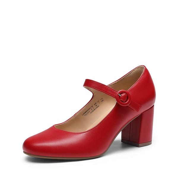dream pairs Vegan Leather Mary Jane Pumps