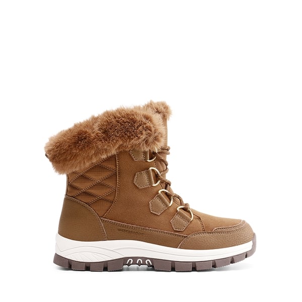 Dream Pairs Waterproof Lace-Up Winter Snow Boots