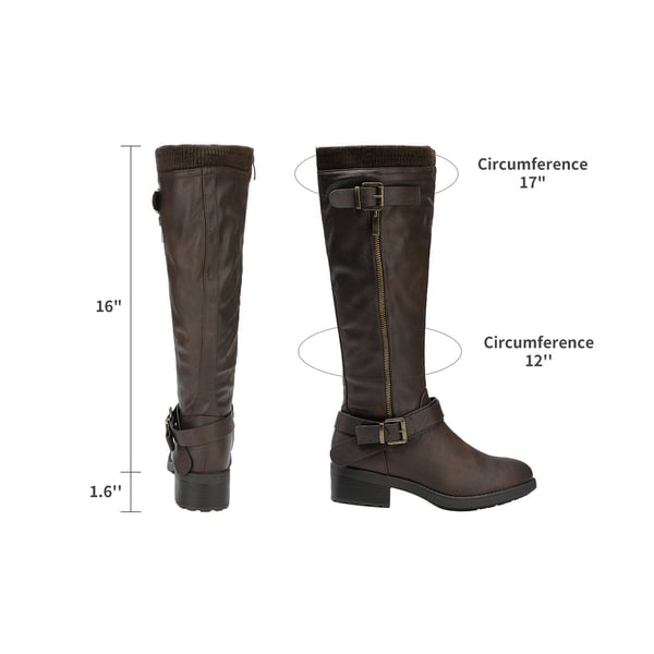 Dream Pairs Wide Calf Knee High Boots