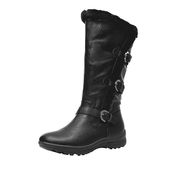 dream pairs Wide Calf Snow Knee High Boots