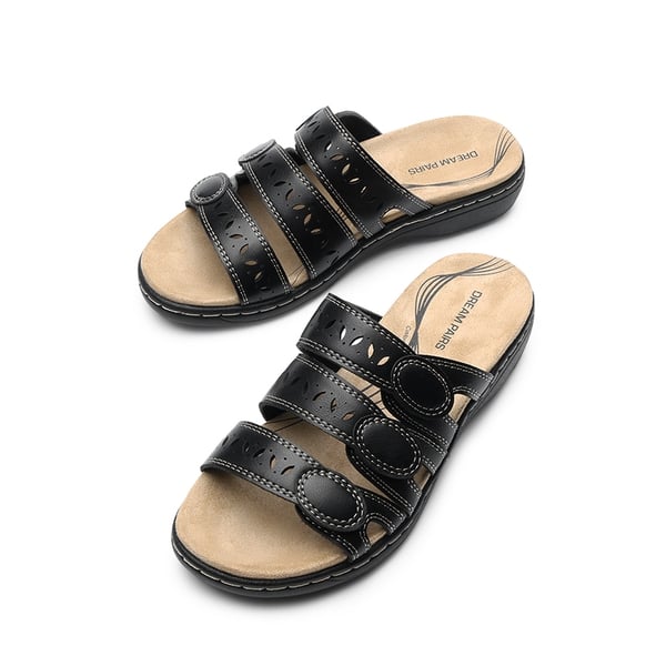 Dream Pairs Women's Arch Support Slide Sandals