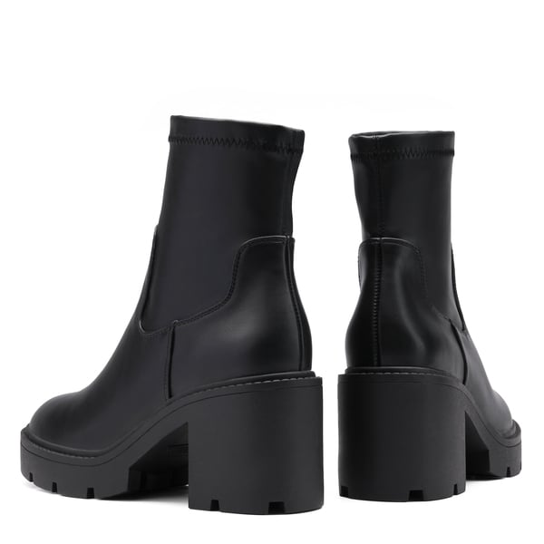 Dream Pairs Women's Chunky Lug Sole Ankle Booties