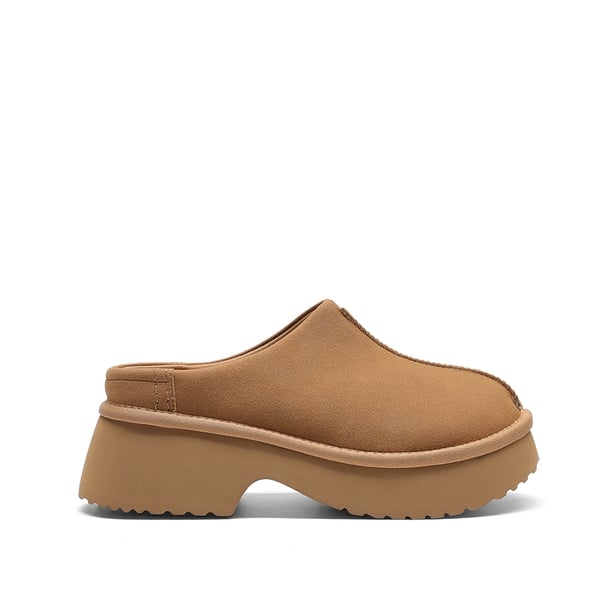 Dream Pairs Women's Geta-Inspired Slip-On Mules