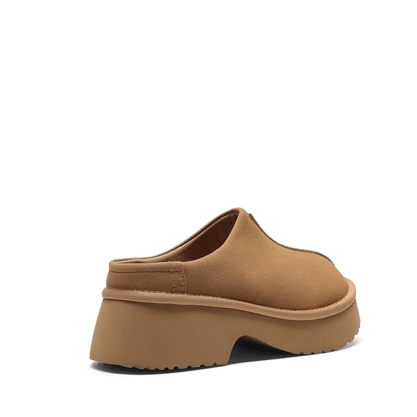 Dream Pairs Women's Geta-Inspired Slip-On Mules
