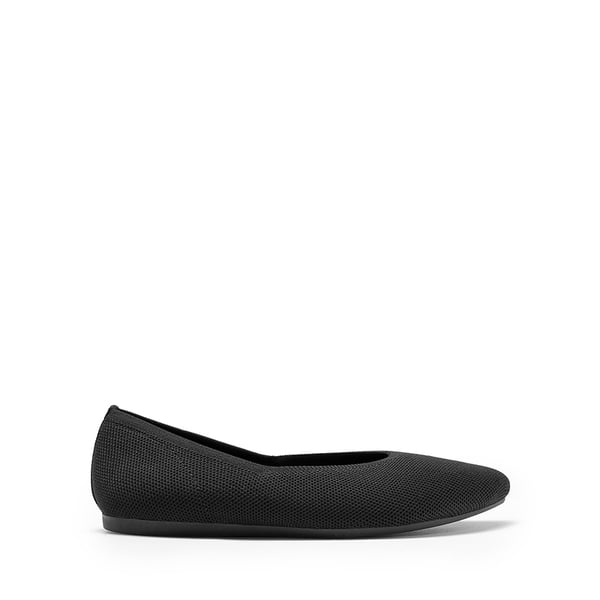Dream Pairs Women's Pointed Toe Knit Slip-On Flats