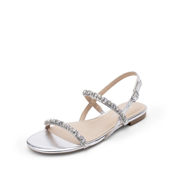 dream pairs Women’s Rhinestone Flat Summer Sandals