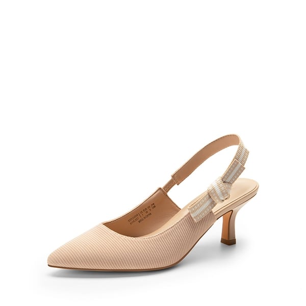 dream pairs Women's Slingback Kitten Heel Pumps