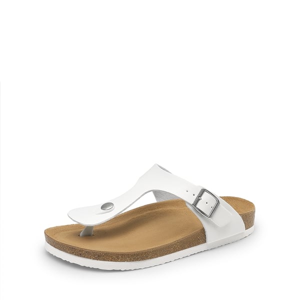 dream pairs Women's Supportive Cork Flip Flops