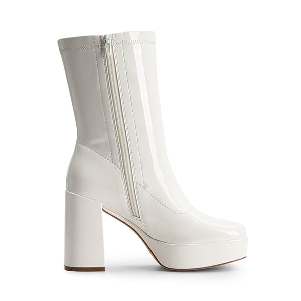 Dream Pairs Y2K Square Toe Platform Mid-calf Boots