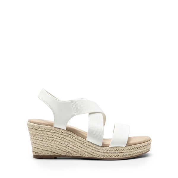 Dream Pairs Elastic Ankle Strap Espadrille Wedge Sandals