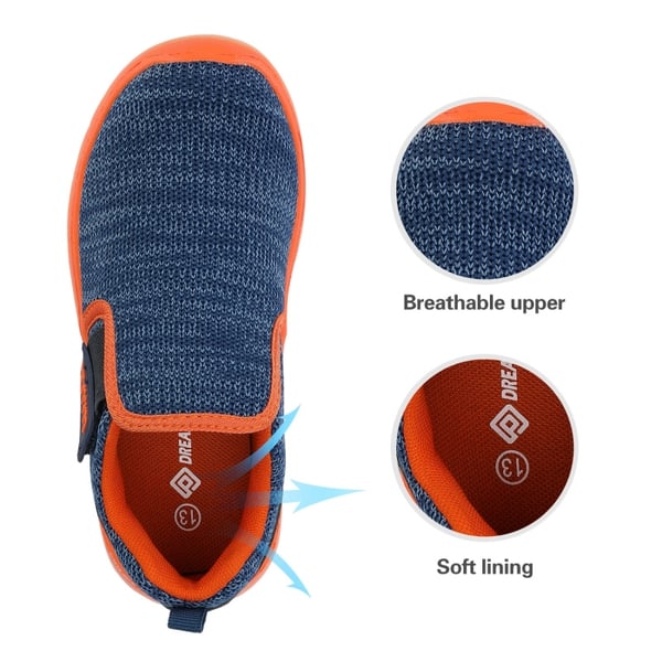 Dream Pairs [EZ-Ons MightyMovers] Comfortable Kids Running Shoes