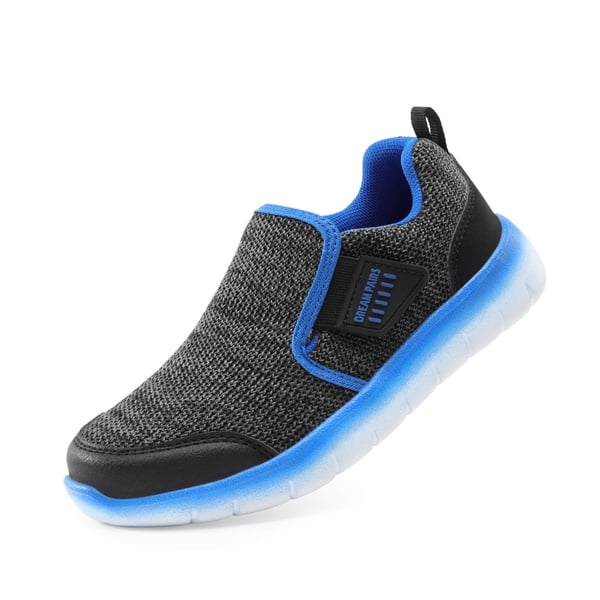 dream pairs [EZ-Ons MightyMovers+] Kids Scuff-Resistant Toe Comfortable Running Shoes