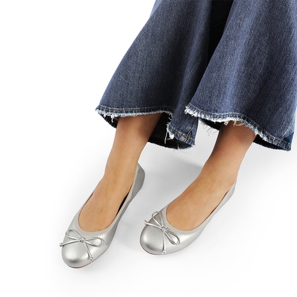 Dream Pairs Foldable Bowknot Lightweight Ballet Flats