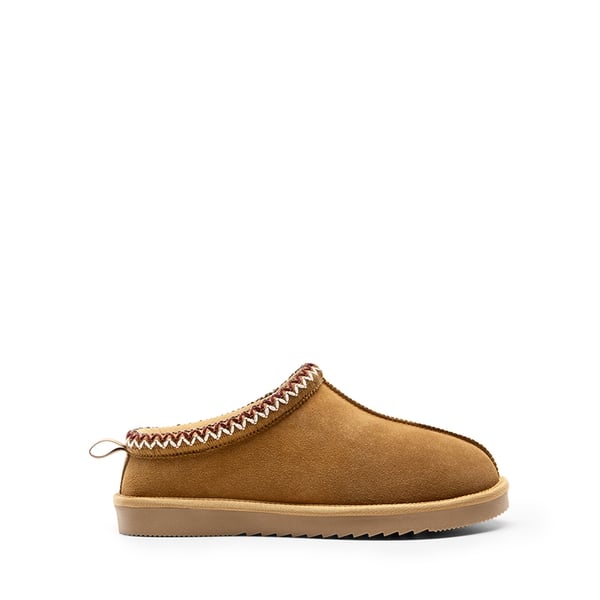 Dream Pairs [FuzzyEasy Men's Slip-on] Suede Fur Slippers