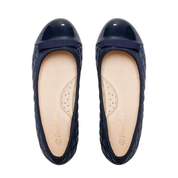 Dream Pairs Girls Bow Slip-Resistant Ballerina Flats