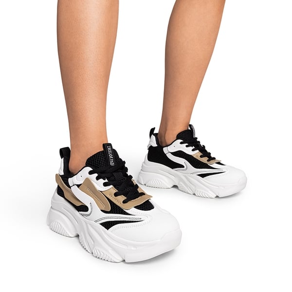 Dream Pairs [Jaxon] Platform Lace Up Fashion Sneakers