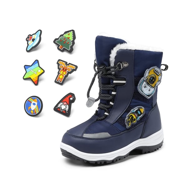 dream pairs Kids Interchangeable Non-Slip Snow Boots