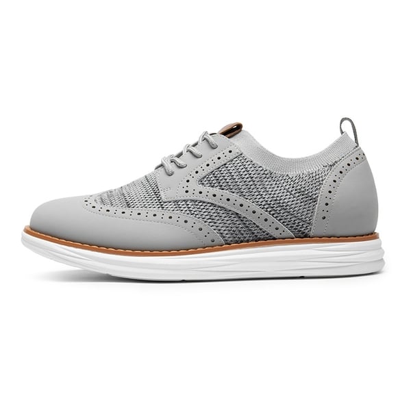 Dream Pairs [KnitFlex SmartCraft+] Men's Cushioned Wingtip Oxford Shoes