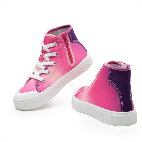 Dream Pairs [LilLegends CourtStar] Kids Canvas High-Top Casual Sneakers