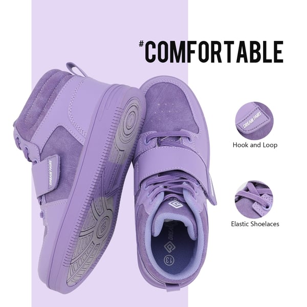 Dream Pairs [LilLegends Skyhigh] Dream Pairs Kids High Top Sneakers