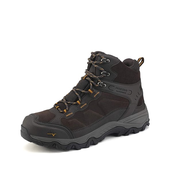 dream pairs Men's Cap-Toe Suede Waterproof Hiking Boots