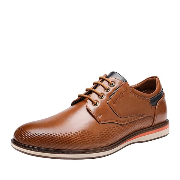 dream pairs Men's Plain-Toe Business Casual Sneakers