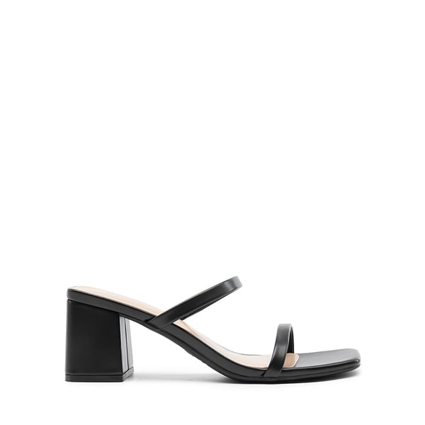 Dream Pairs Minimalist Thin-Strap Block Heel Sandals