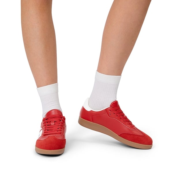 Dream Pairs [Nia] Retro Faux Suede Toe Fashion Sneakers