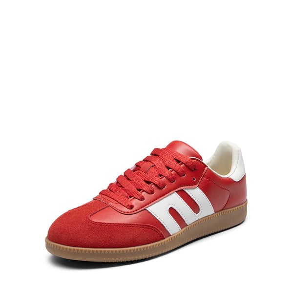 dream pairs [Nia] Retro Faux Suede Toe Fashion Sneakers