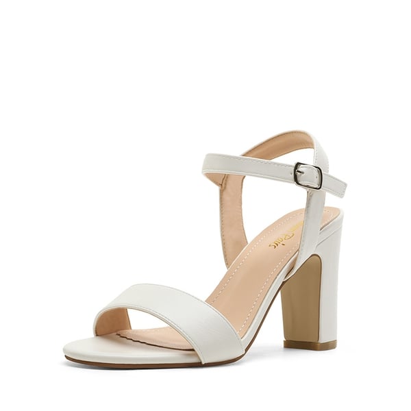 dream pairs Open Toe Ankle Strap Chunky Heel Sandals