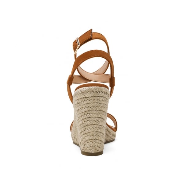 Dream Pairs Open Toe Espadrille Platform Wedge Sandals