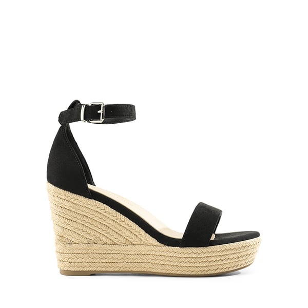 Dream Pairs Platform One Strap Espadrille Wedge Sandals