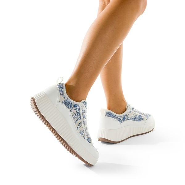 Dream Pairs [Sky] Comfortable Platform Fashion Sneakers