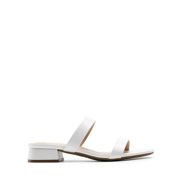 Dream Pairs Slip-On Strappy Low Block Heeled Sandals