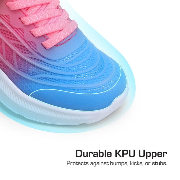 Dream Pairs [Sparkle Ease] Kids Kick-Resistant Lightweight Running Sneakers