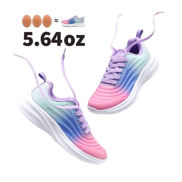 Dream Pairs [Sparkle Glitter] Kids Lace-up Running Sneakers