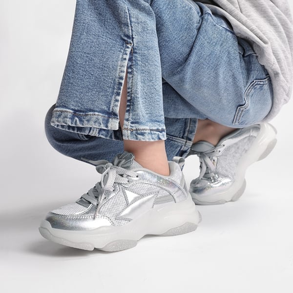 Dream Pairs [Sparkle StarGlow] Sparkling Glitters Sneakers