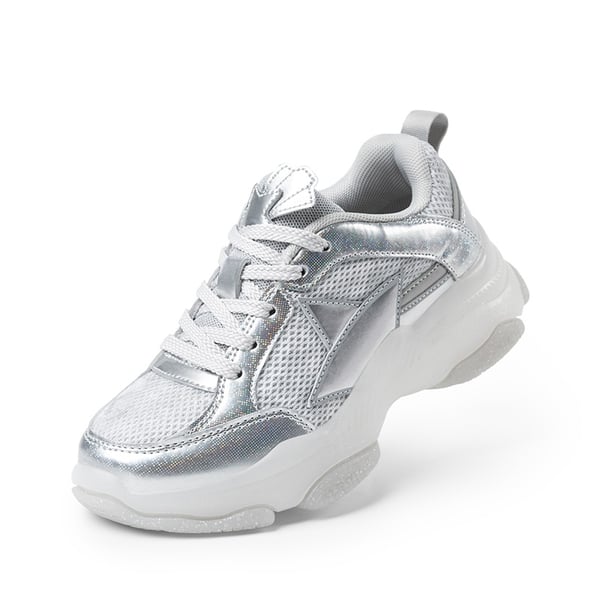 dream pairs [Sparkle StarGlow] Sparkling Glitters Sneakers