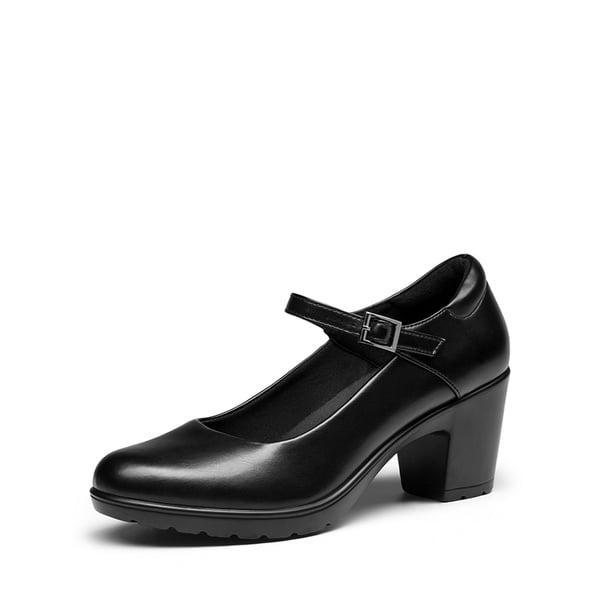 dream pairs [Stand All Day Pumps] Edenia Round Toe Mary Jane Pumps