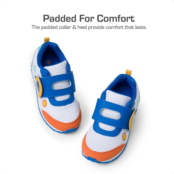 Dream Pairs [Storybook Captain] Kids Hook And Loop Sneakers