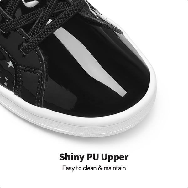 Dream Pairs [Storybook DiscoStar] Shiny Star Pattern Sneakers