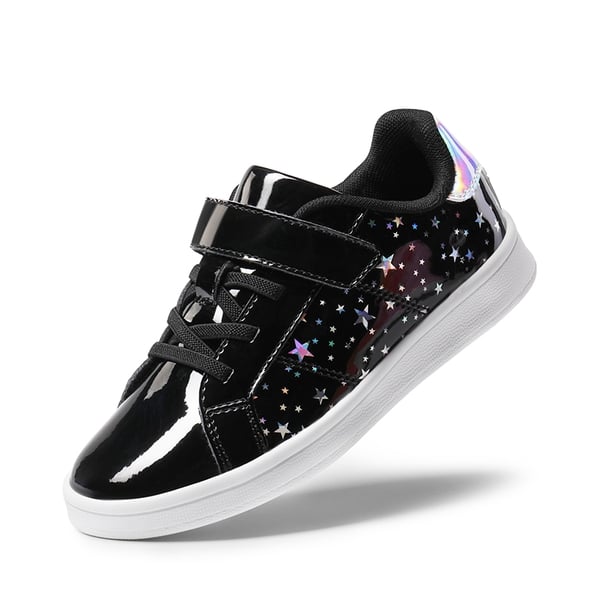 dream pairs [Storybook DiscoStar] Shiny Star Pattern Sneakers