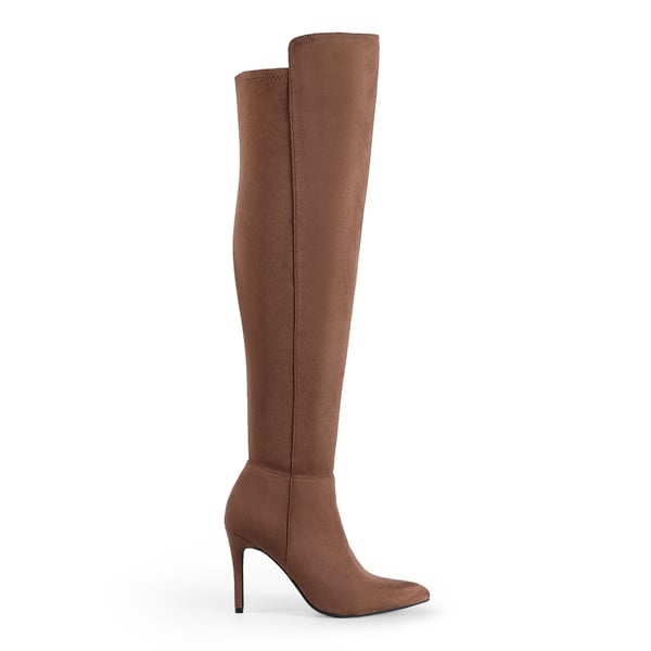 Dream Pairs Stretch Pointed Toe Stiletto Over The Knee Boots