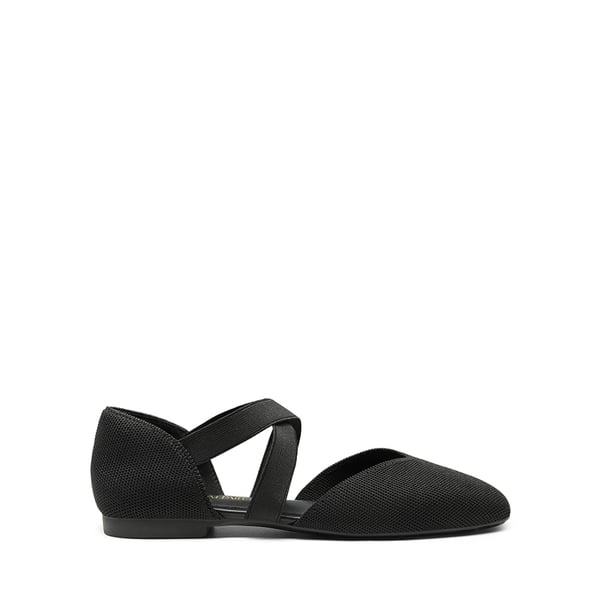 Dream Pairs Sustainable Criss Cross Knit Ballet Flats